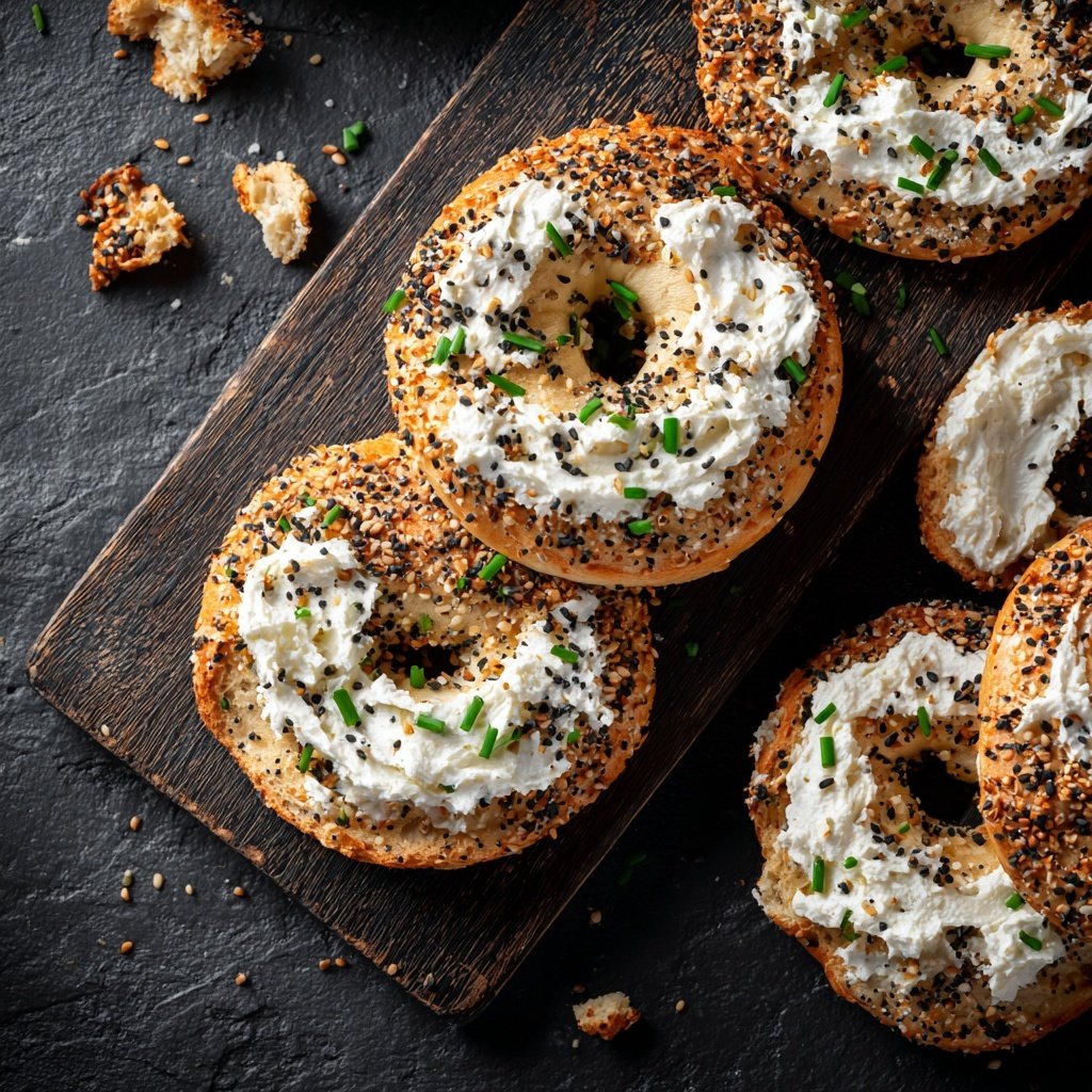 Protein Bagels With Poppy Seeds