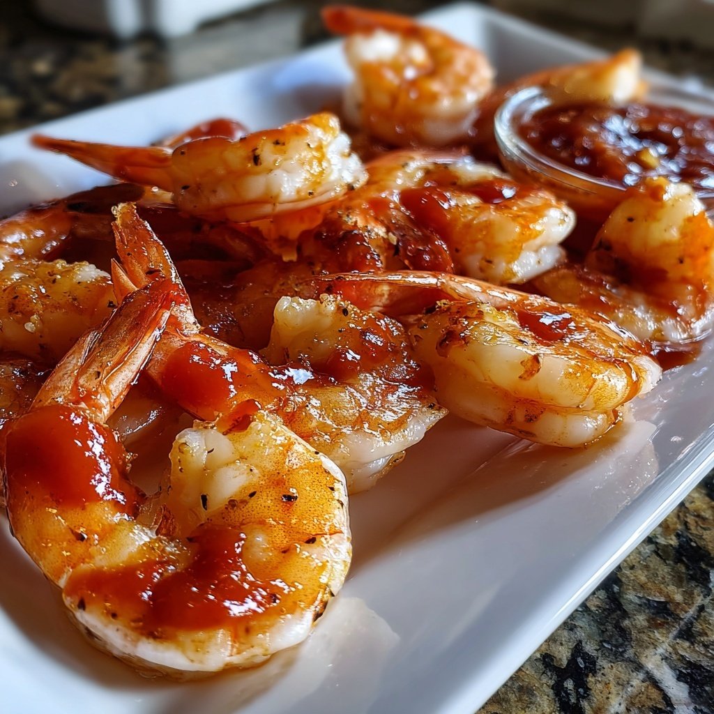 Shrimp Cocktail with Homemade Sauce