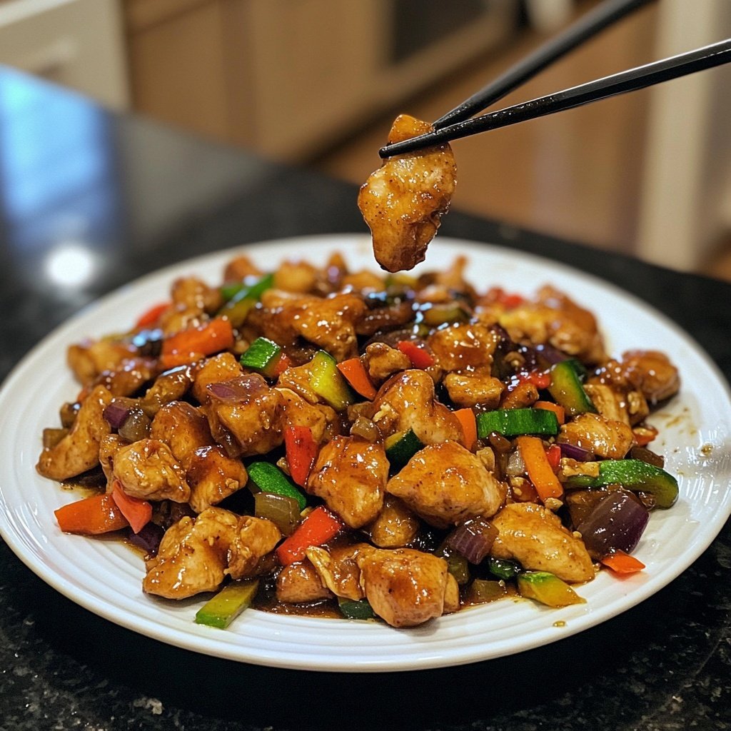 Easy Mongolian Chicken