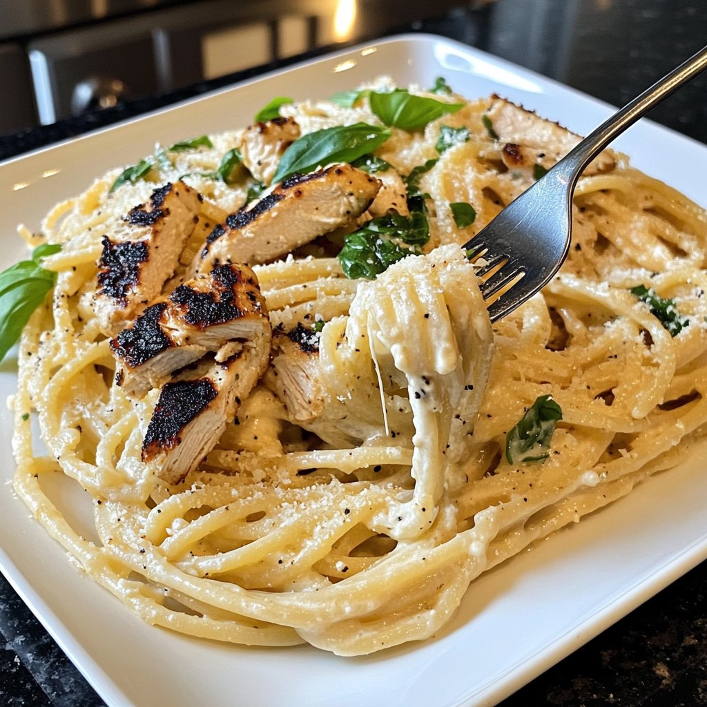 High Protein Chicken Pasta