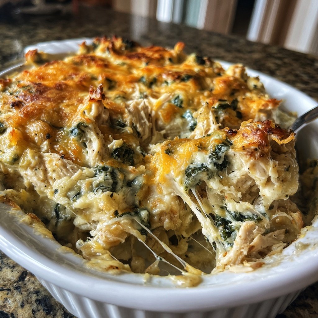 Creamy Low Carb Chicken Casserole