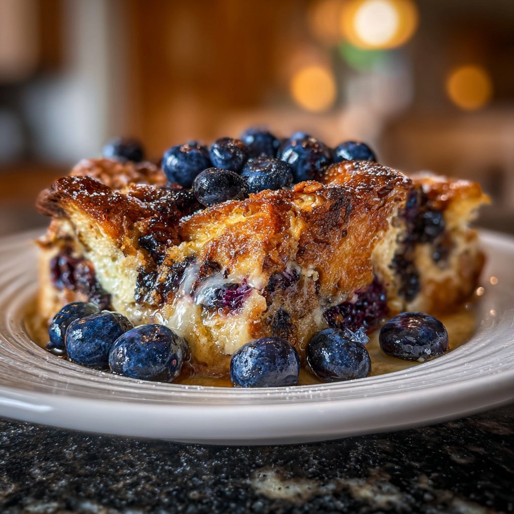 Blueberry Breakfast French Toast Bake