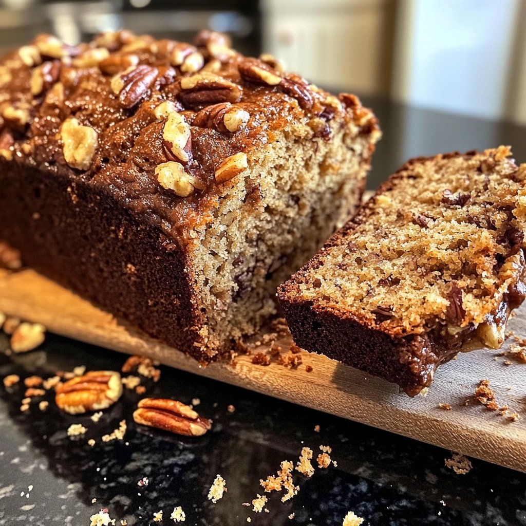 Banana Bread with Pecans Recipe