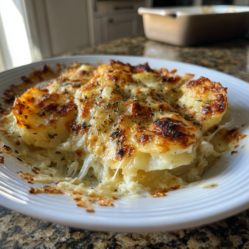 Sunday Creamy Potato Gratin
