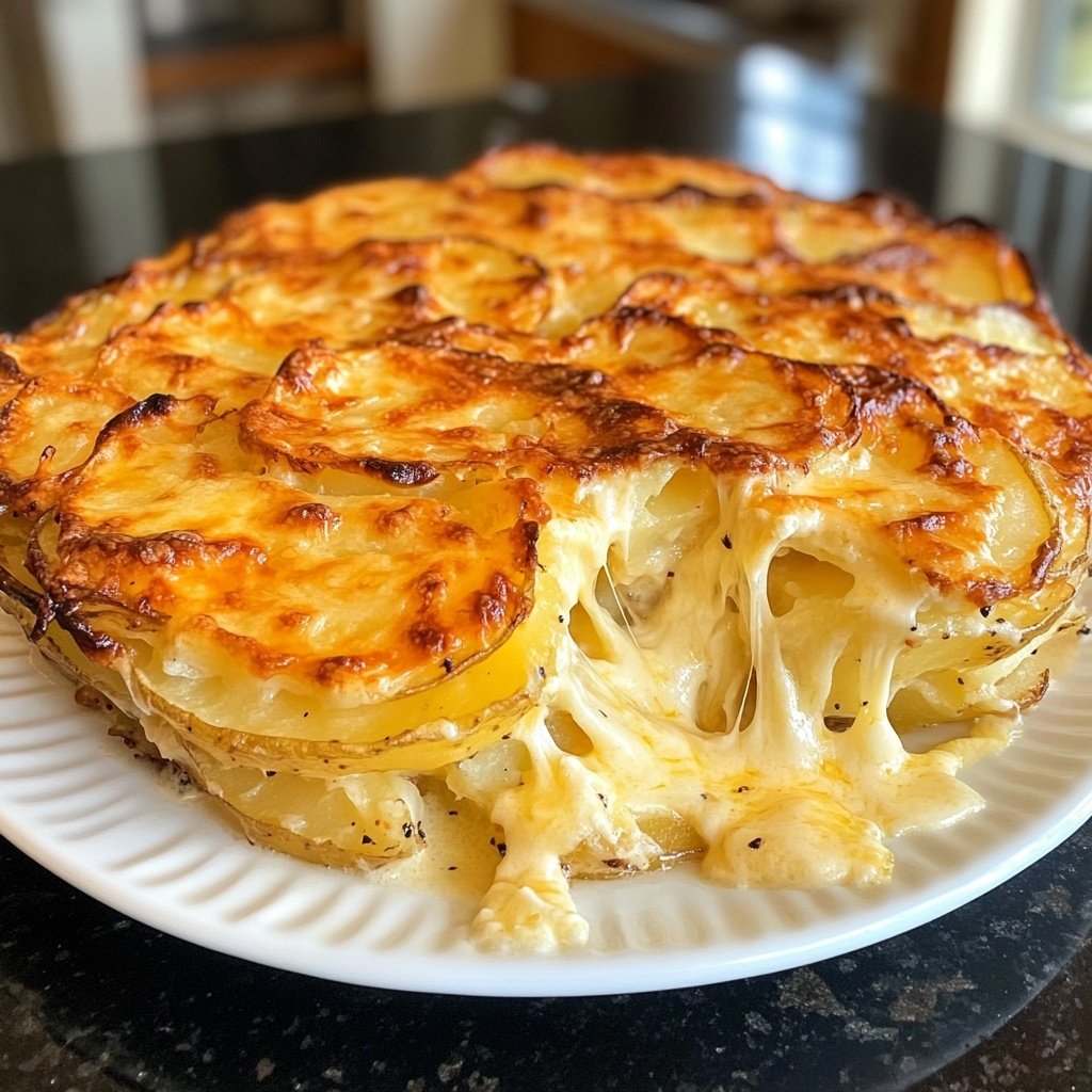 Sunday Creamy Potato Gratin