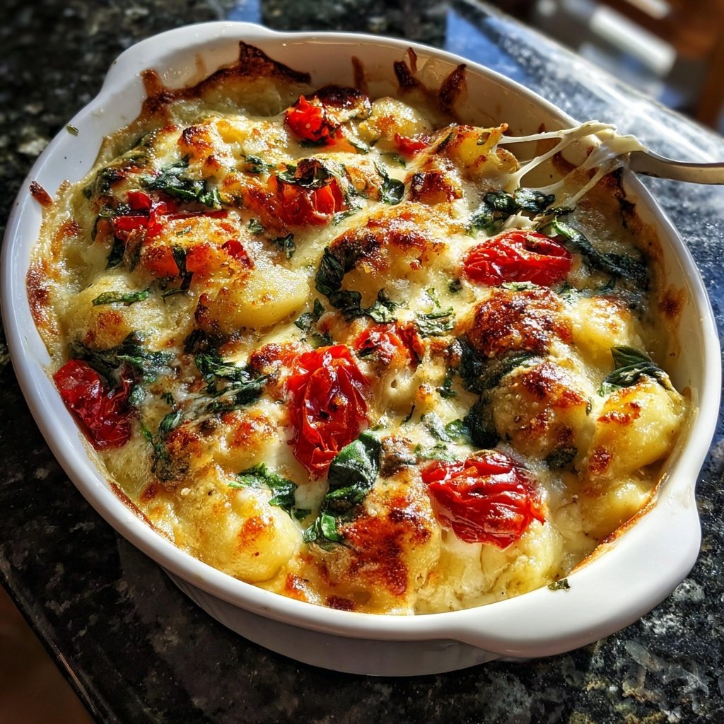 Valentine Gnocchi Bake